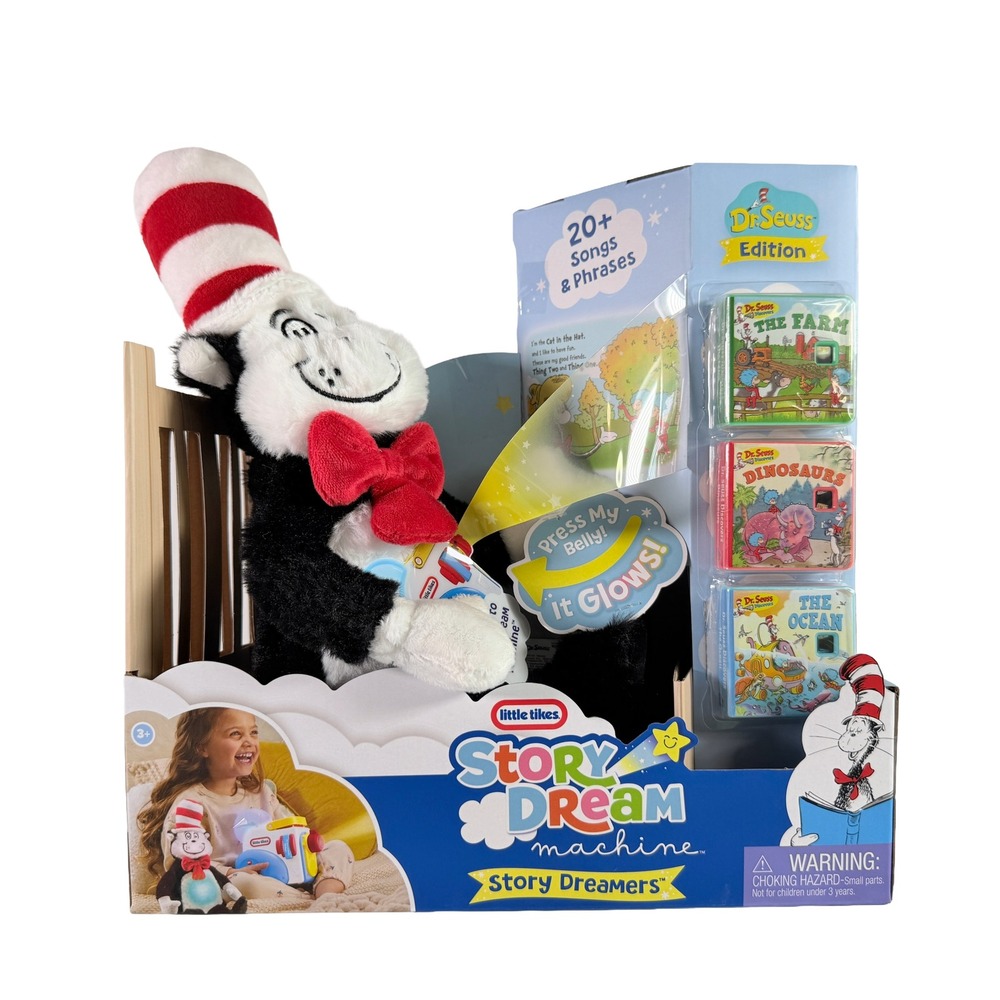 Little Tikes Story Dream Machine Dr Seuss Edition Cat in the Hat New